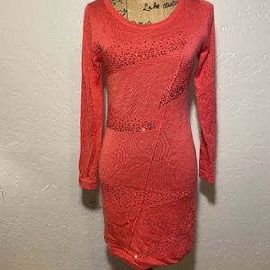 FSDREAM fitted sweater dress, size large.